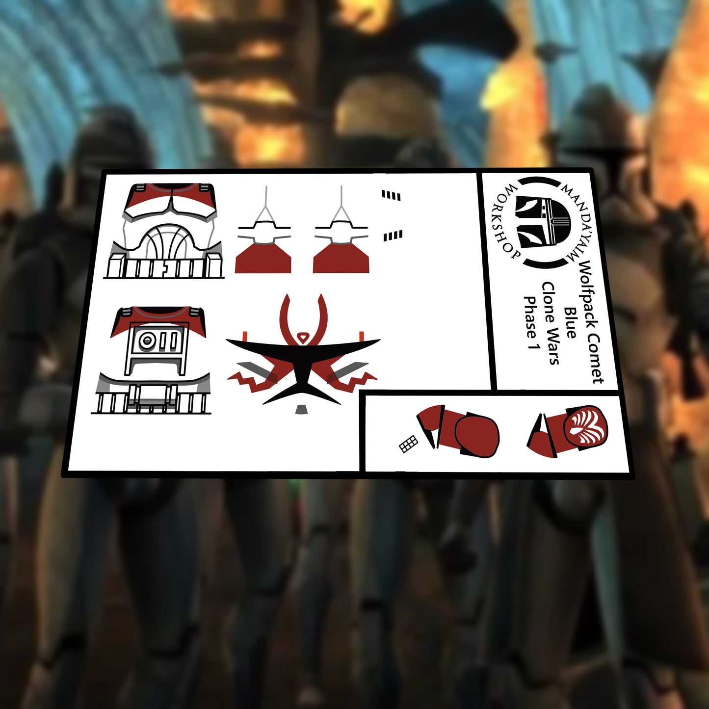 104th Comet P1 decal