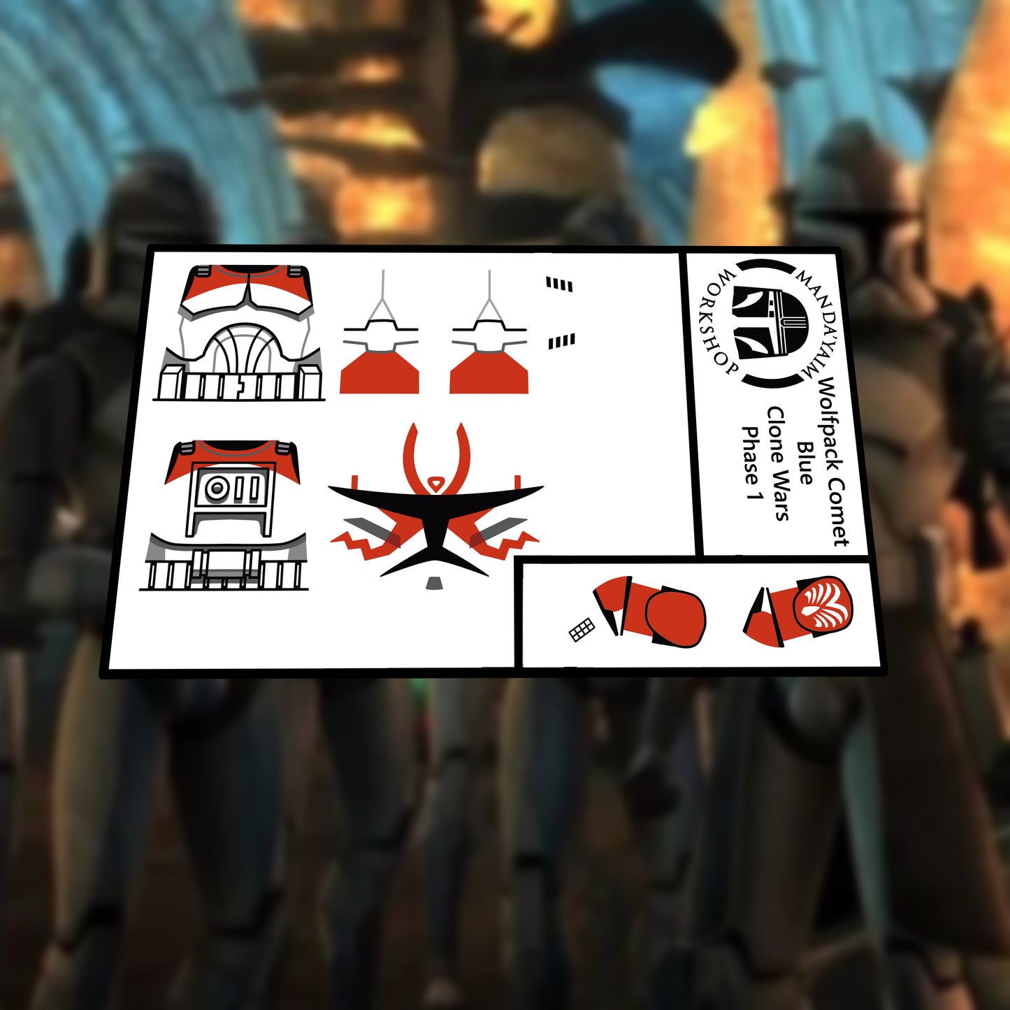 104th Comet P1 decal