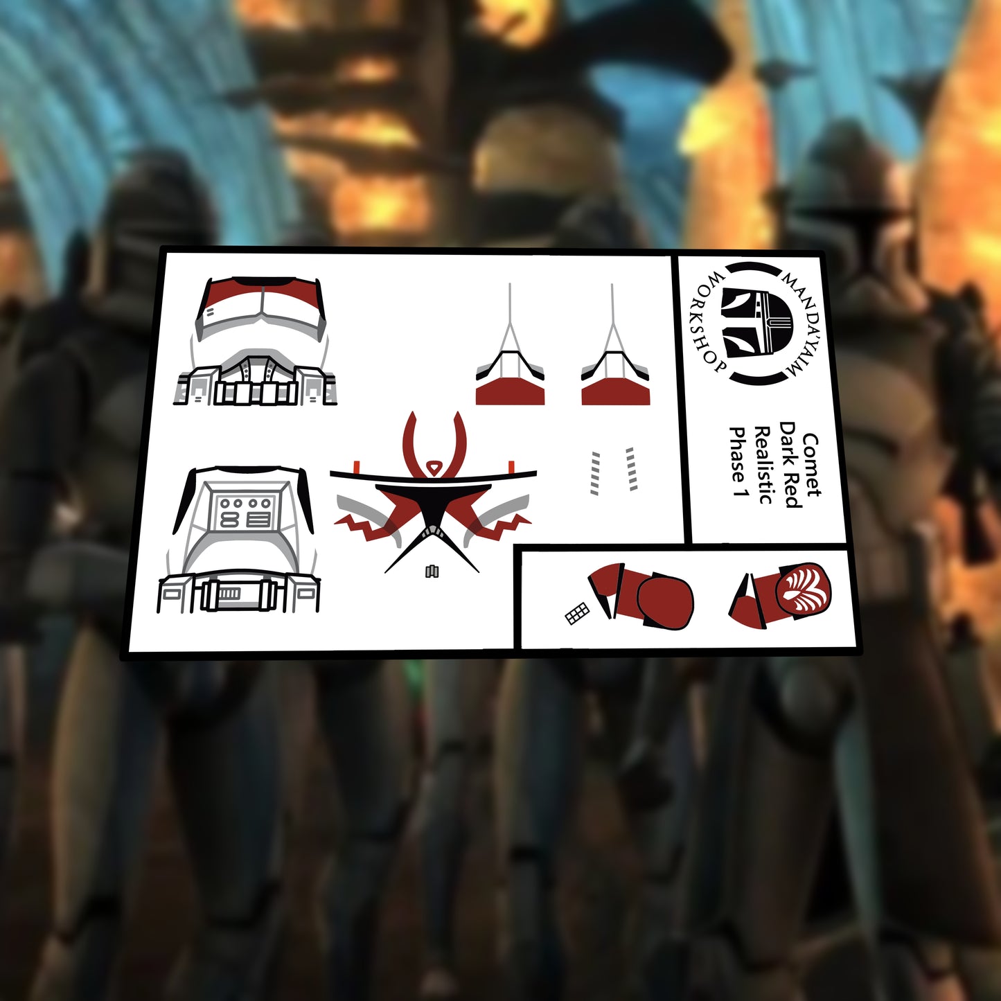 104th Comet P1 decal