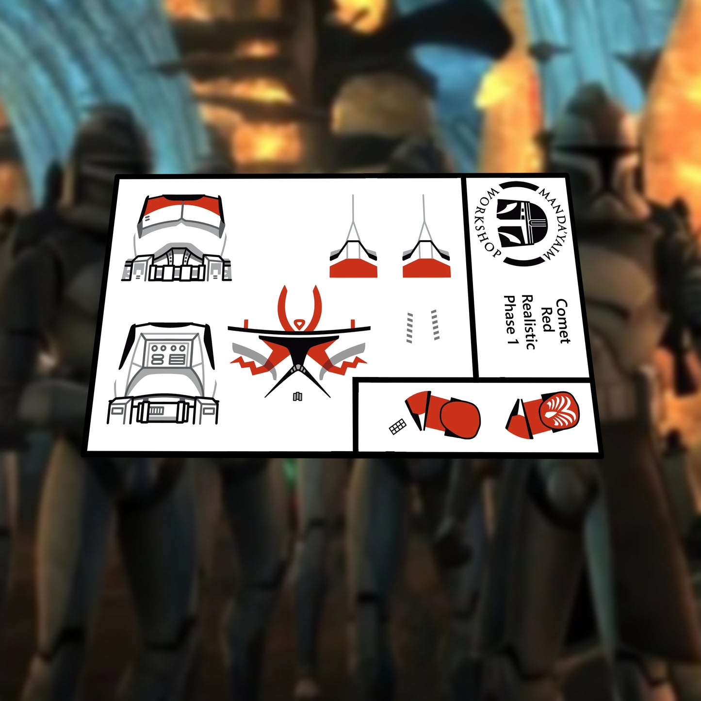 104th Comet P1 decal