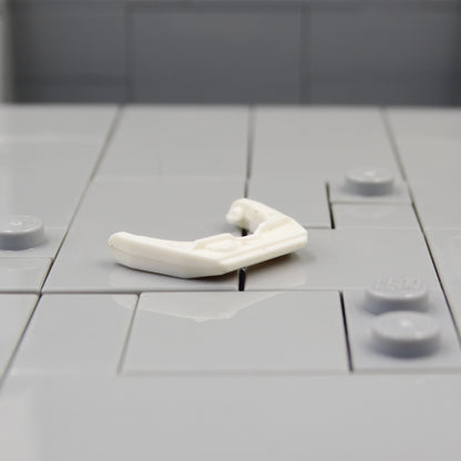 Binoculars for helmets with holes