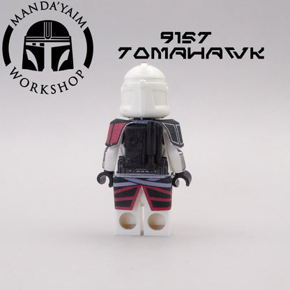 91st ARC trooper Tomahawk figure