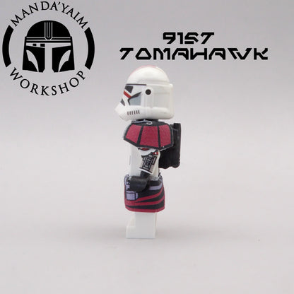 91st ARC trooper Tomahawk figure