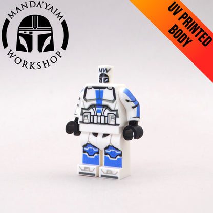 Blue Face Tatto body