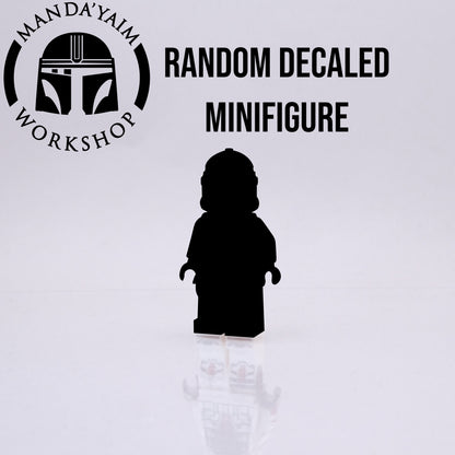 Random decaled minifigure