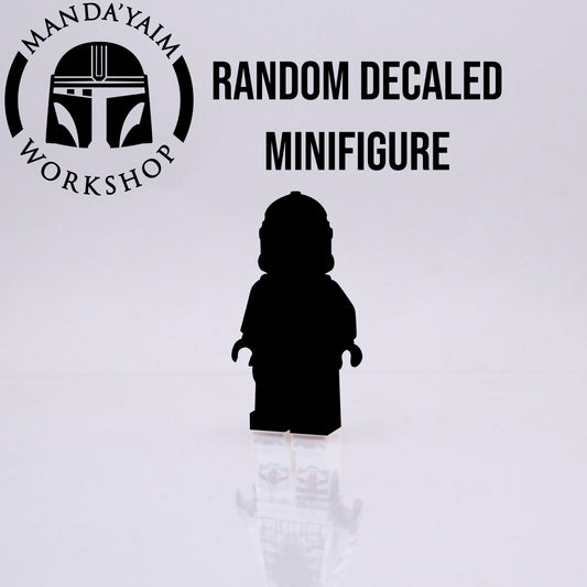 Random decaled minifigure