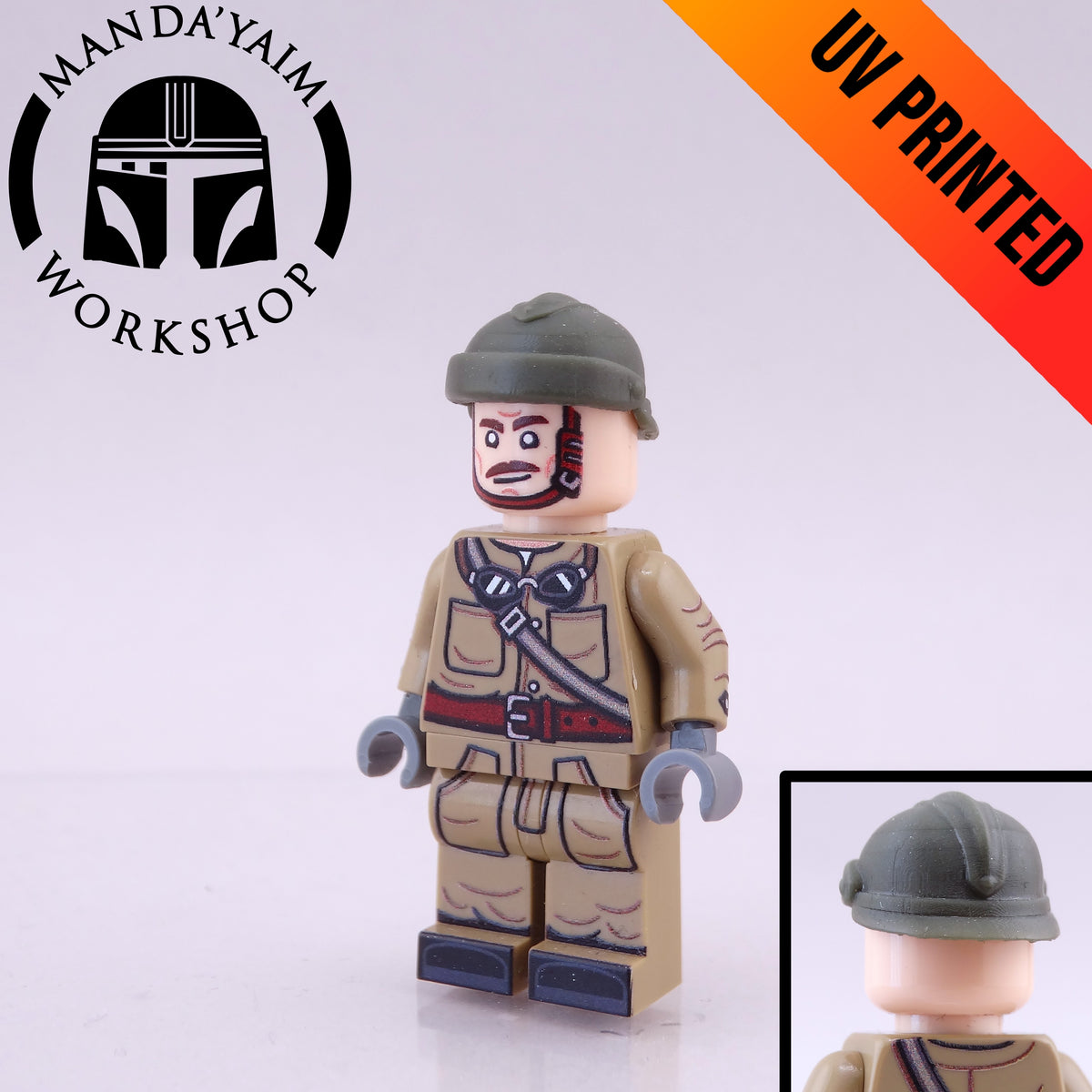 Polish Army Tank Crewman overalls, googles (1939)
