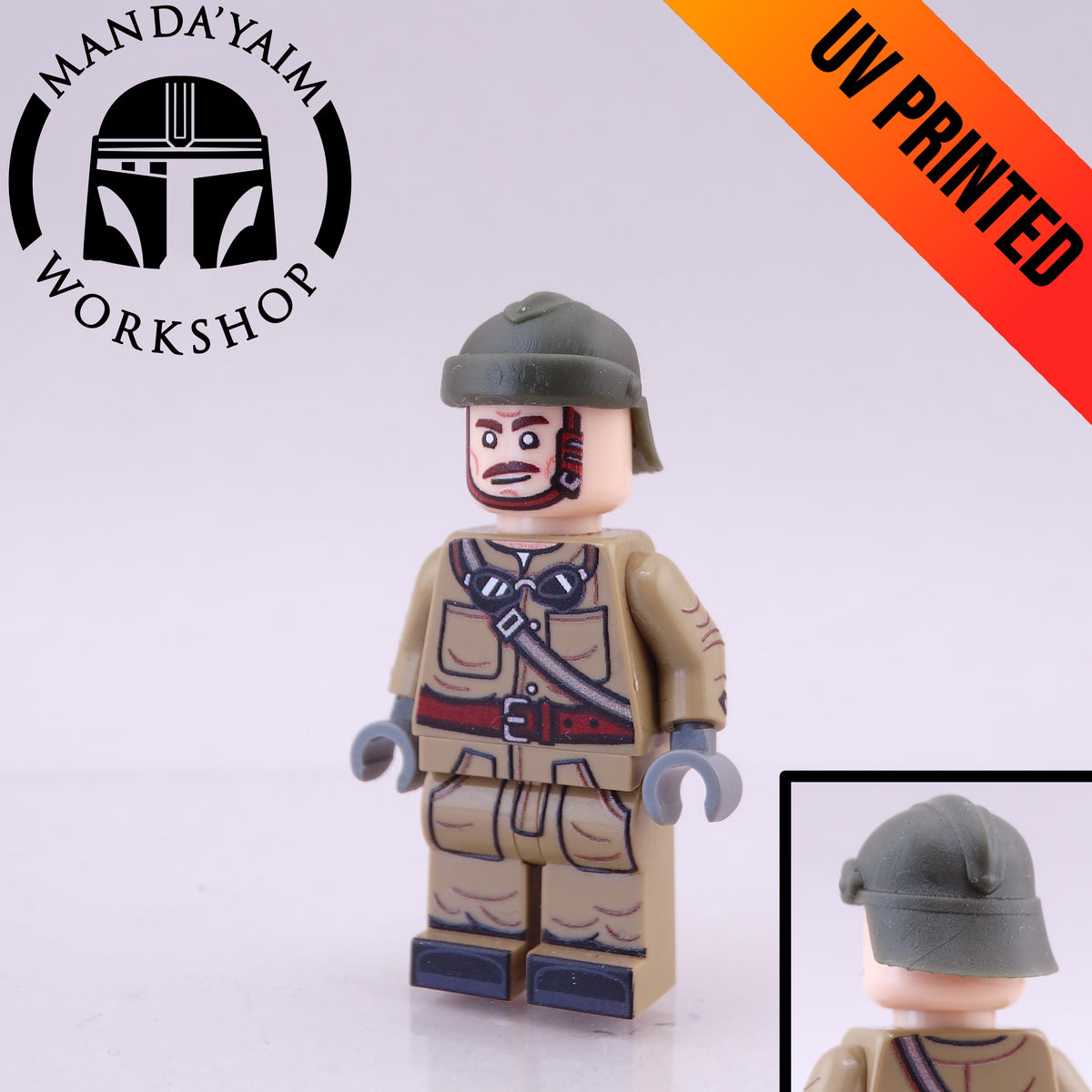 Polish Army Tank Crewman overalls, googles (1939)