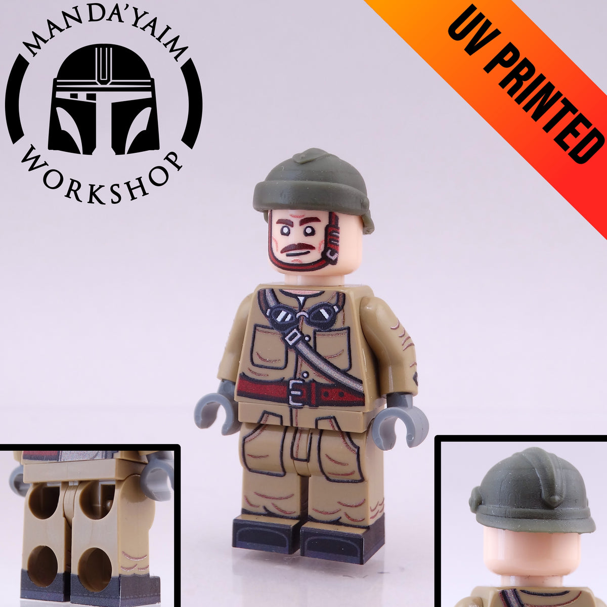 Polish Army Tank Crewman overalls, googles (1939) ultimate