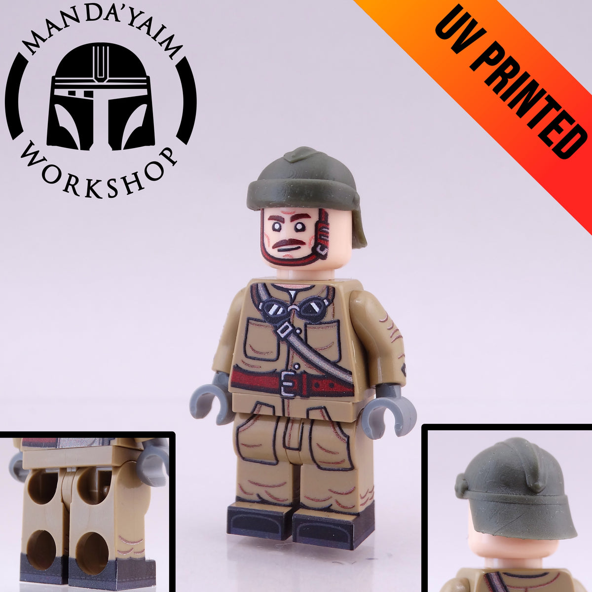 Polish Army Tank Crewman overalls, googles (1939) ultimate
