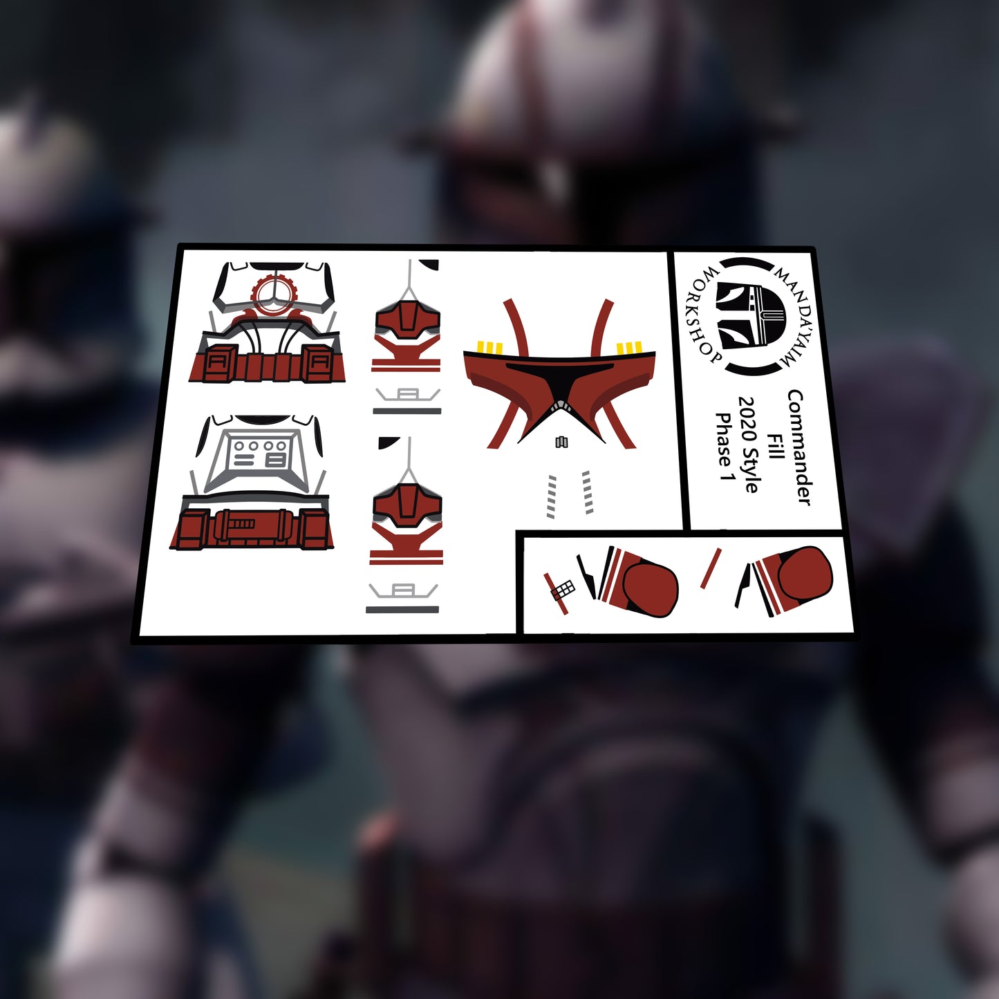 Commander Fil P1 decal