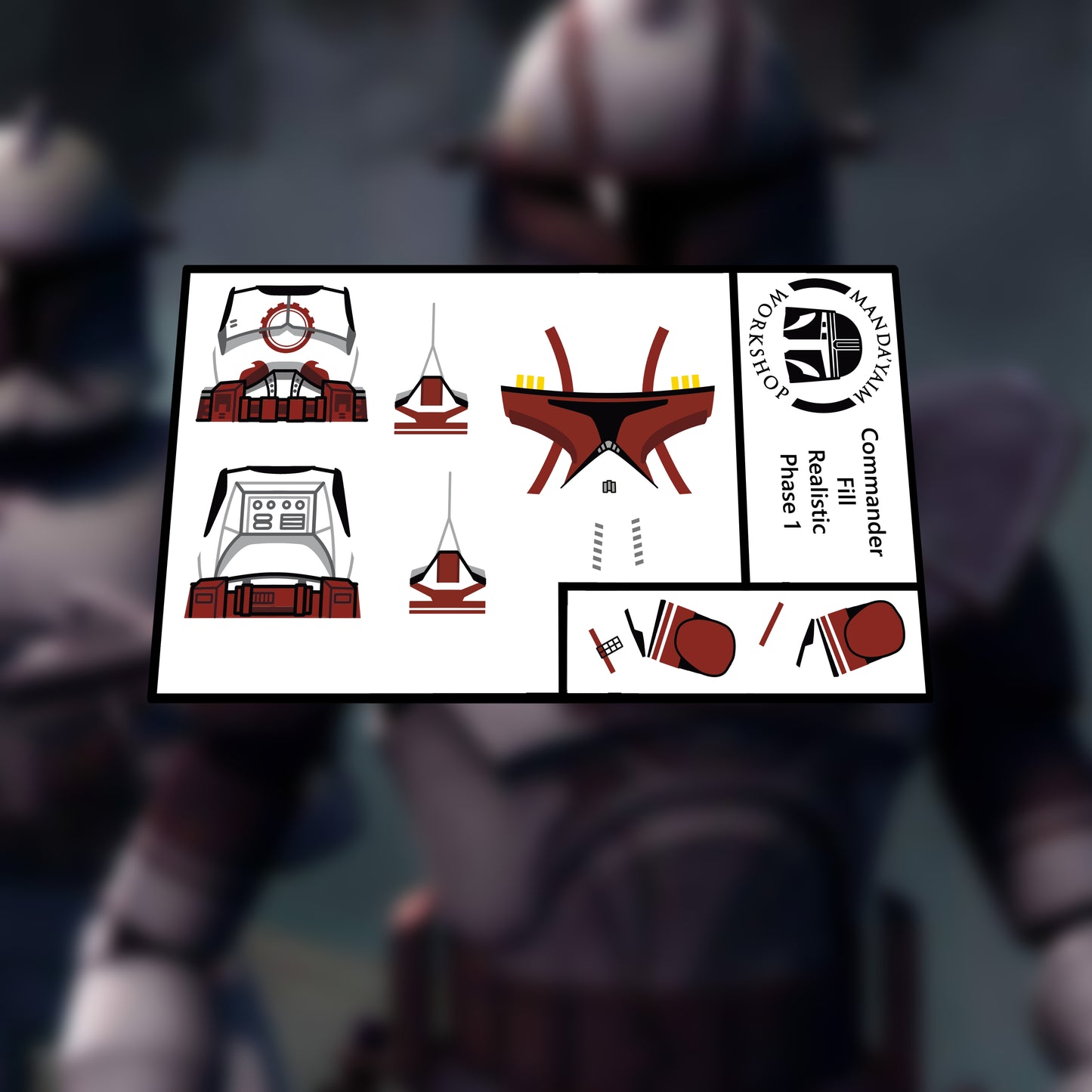 Commander Fil P1 decal