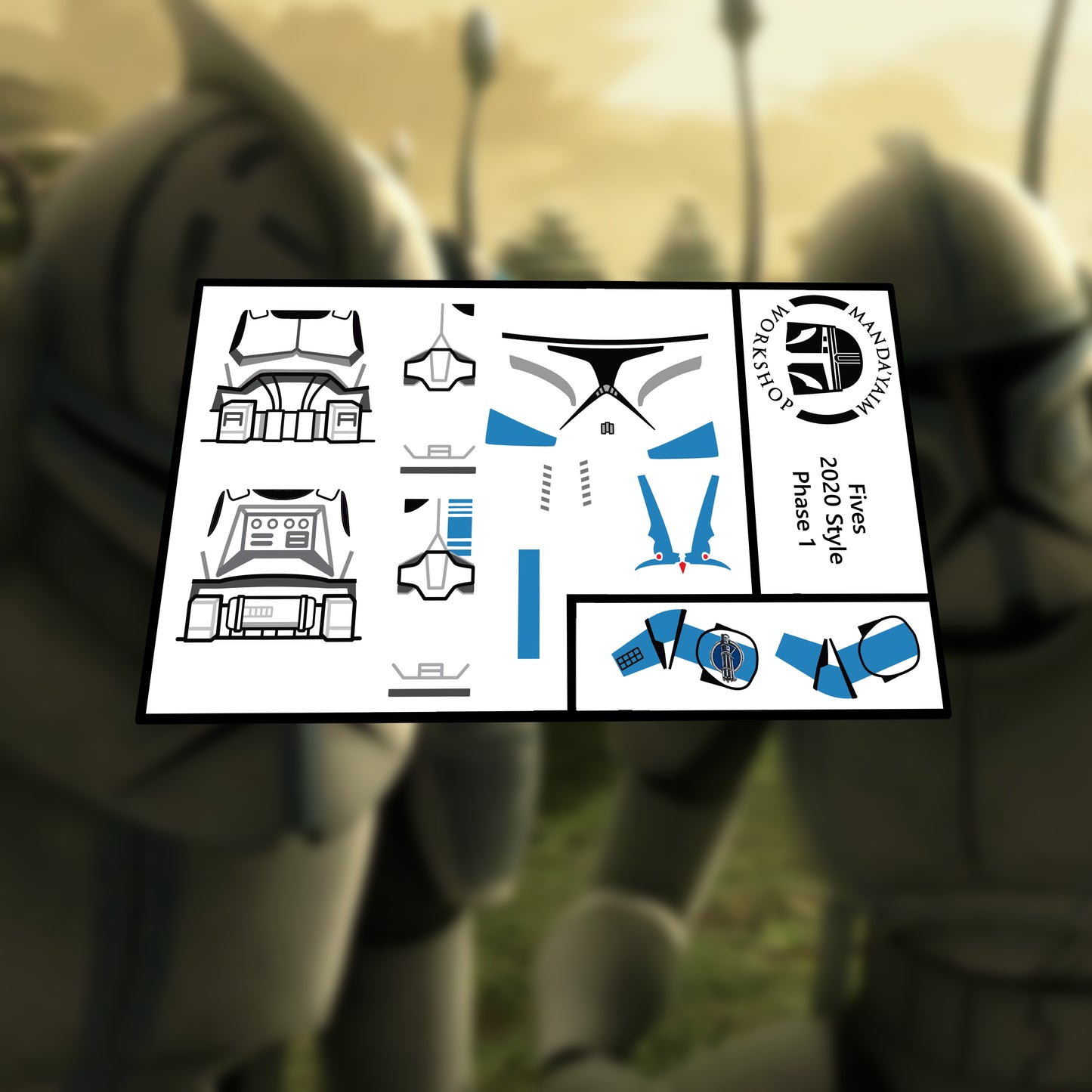 501st Fives P1 decal