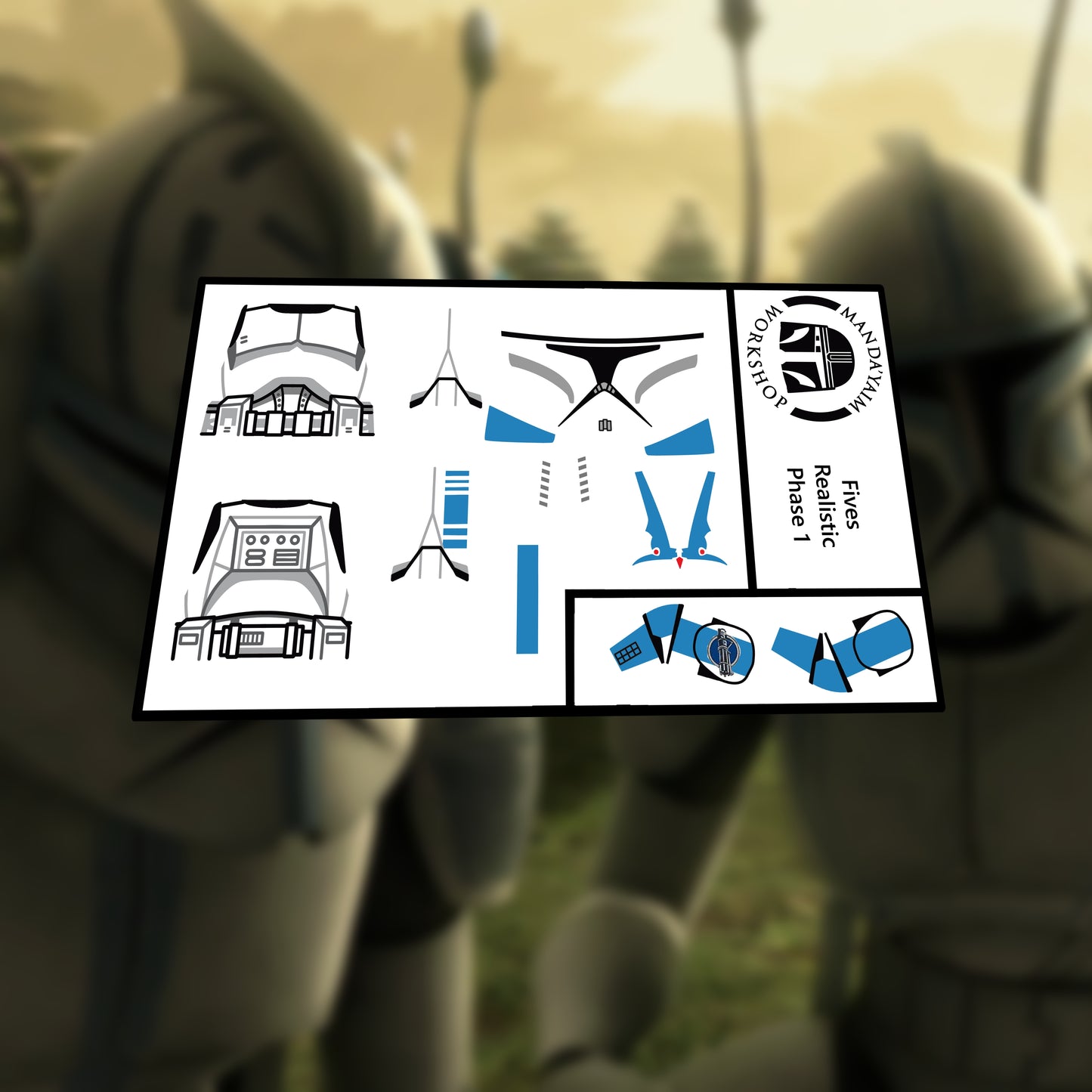 501st Fives P1 decal