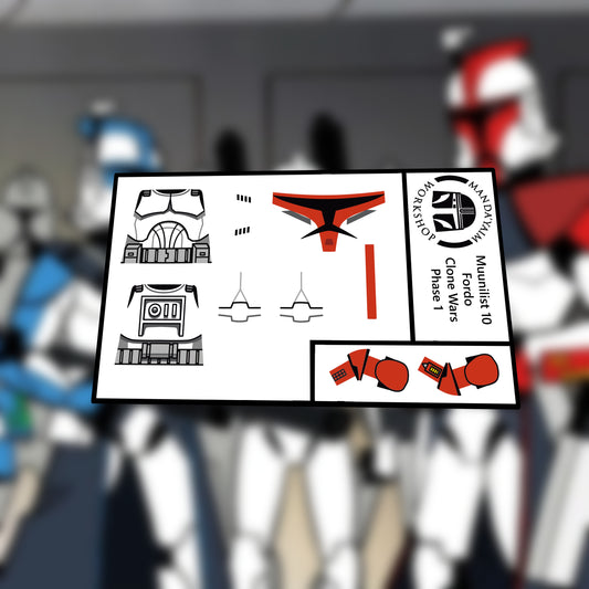 CG Fordo P1 decal