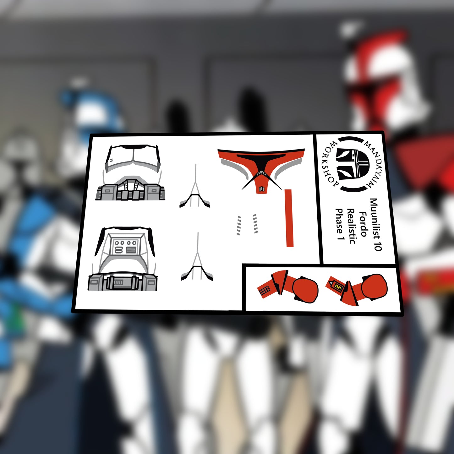 Fordo P1 decal