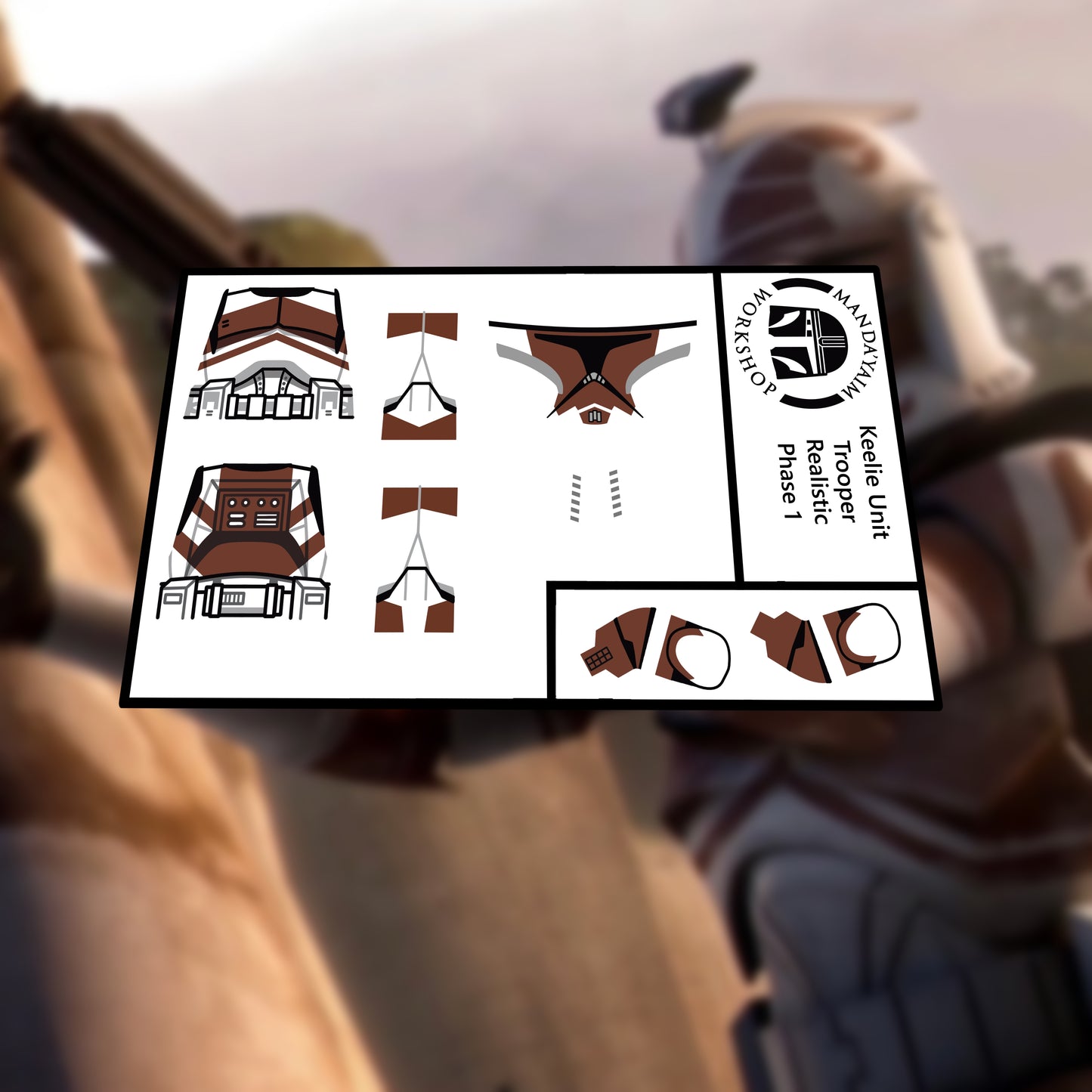 CG Keeli unit grunt P1 decal