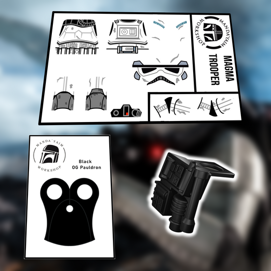 Magma trooper decal
