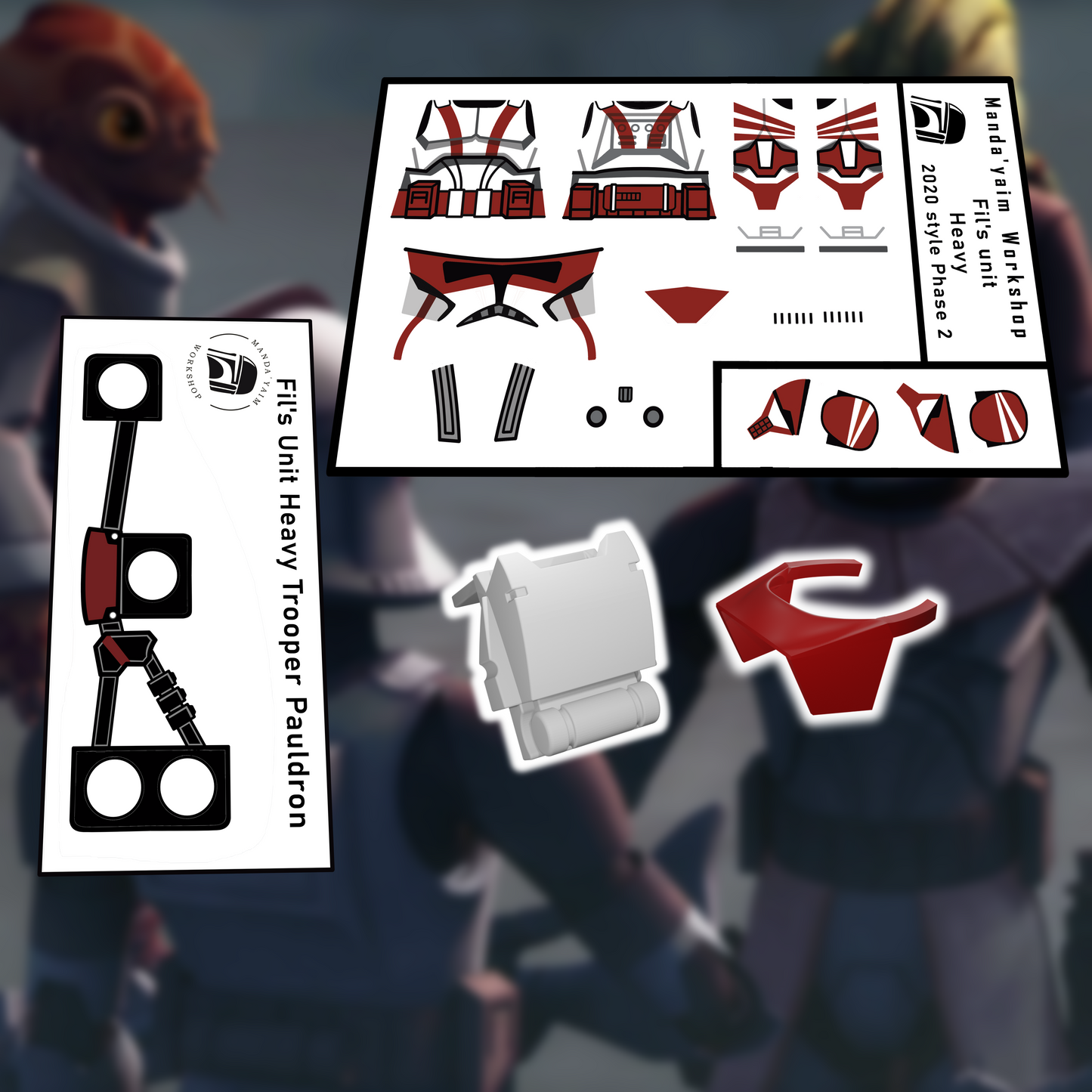 Fil's Unit Heavy Trooper decal