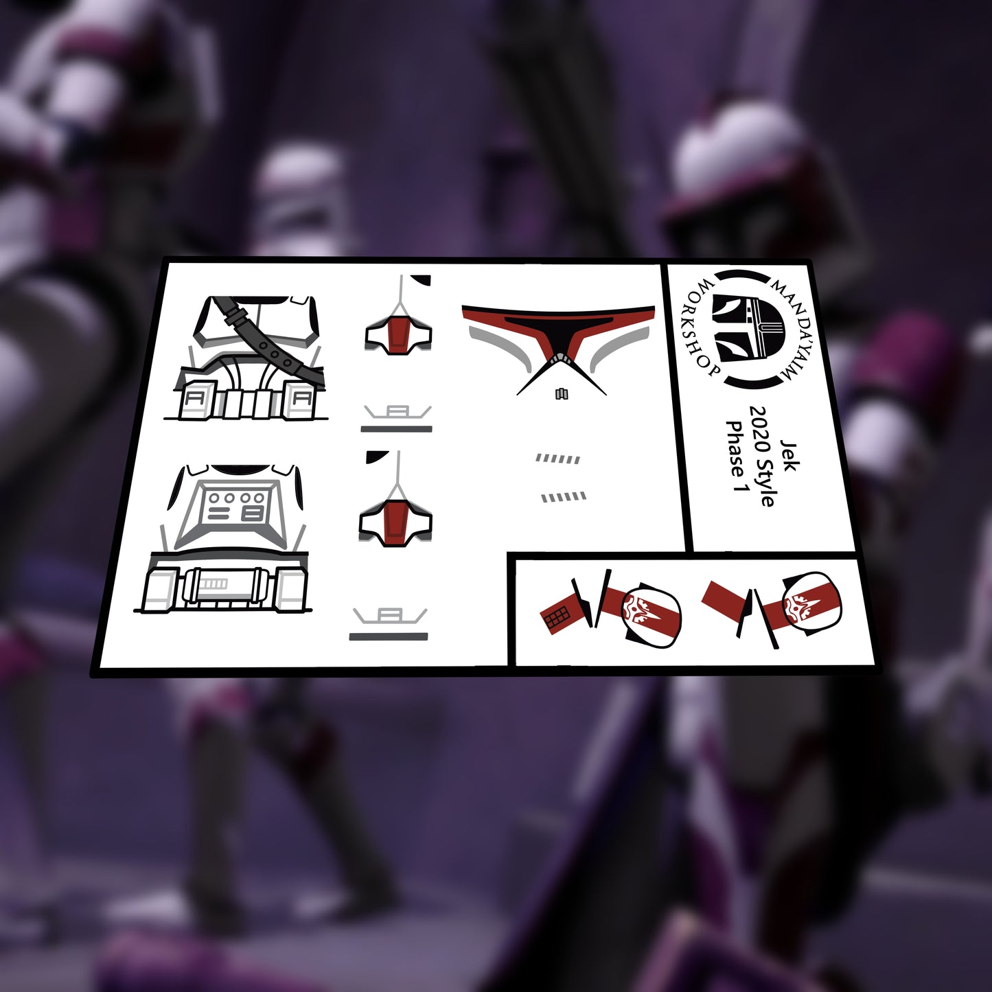 CG Jek P1 decal
