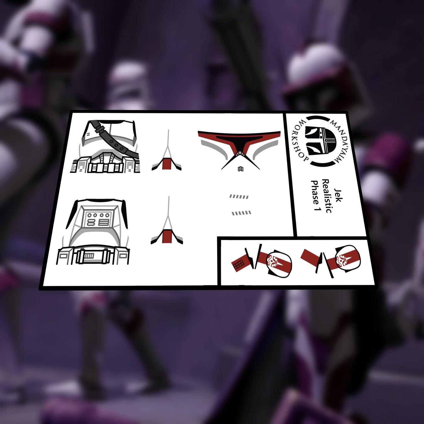 CG Jek P1 decal