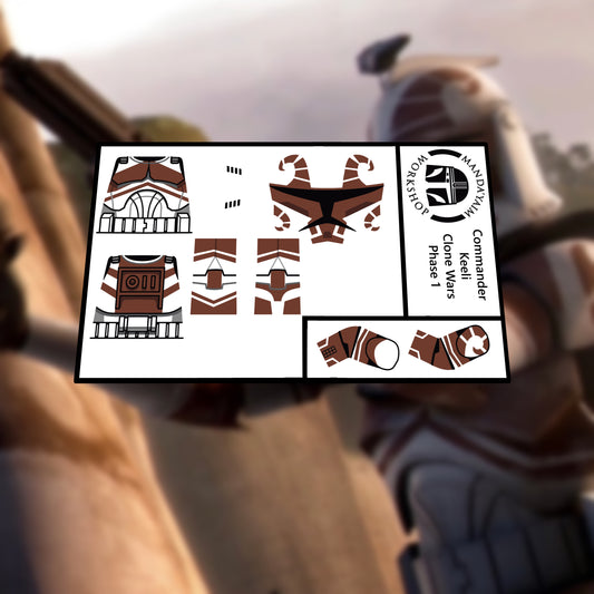 CG Commander Keeli P1 decal
