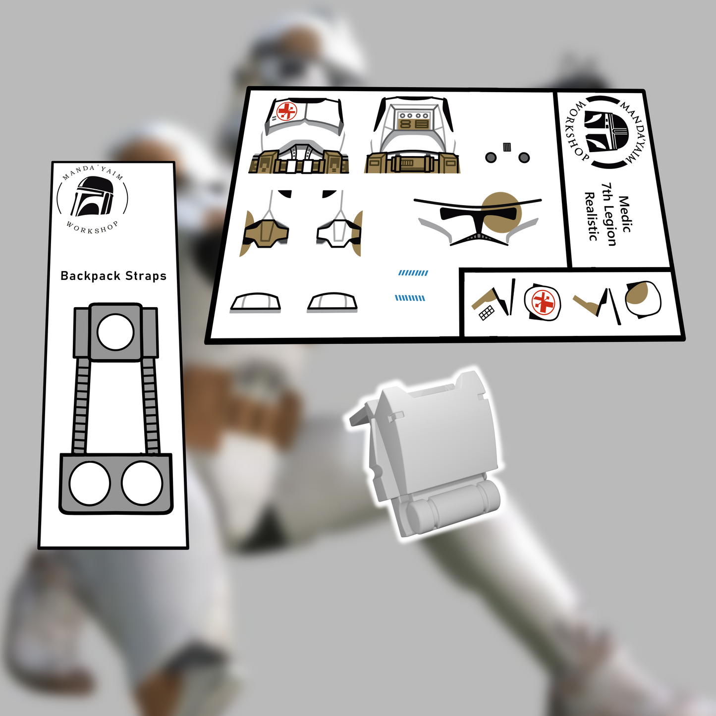 7th Medic decal