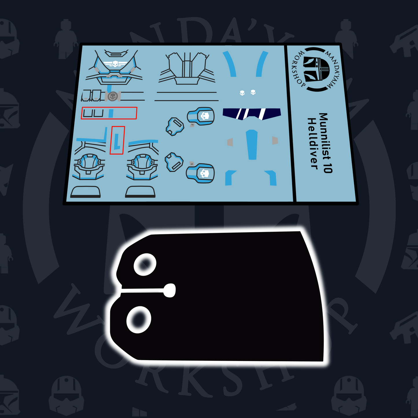 Helldiver Munilist 10 decal