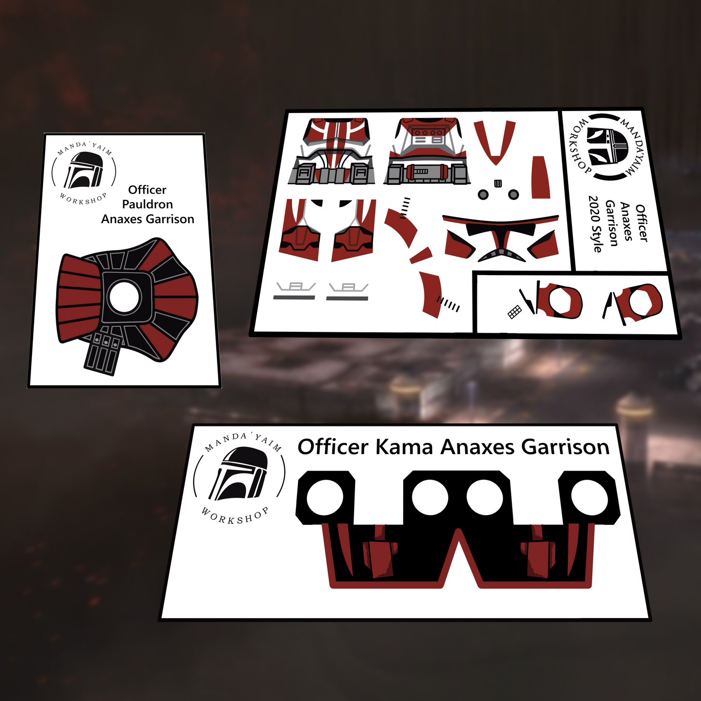 Anaxes Garrison Officer decal