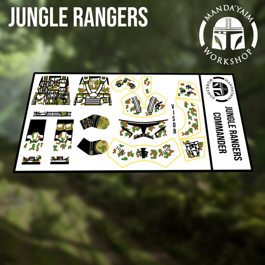 Jungle Ranger Officer decal