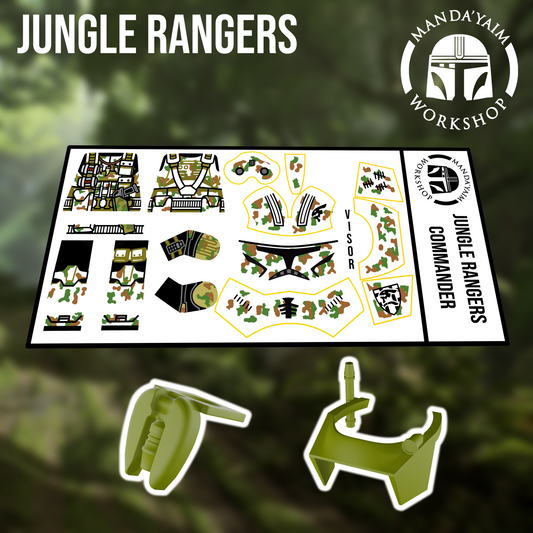 Jungle Ranger Officer decal
