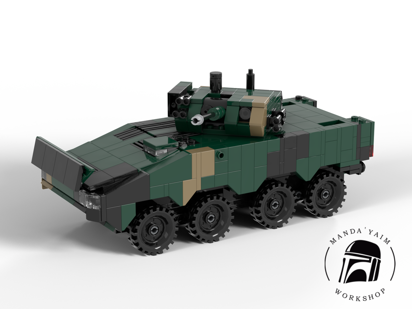 IFV Wolverine/KTO Rosomak MOC instruction