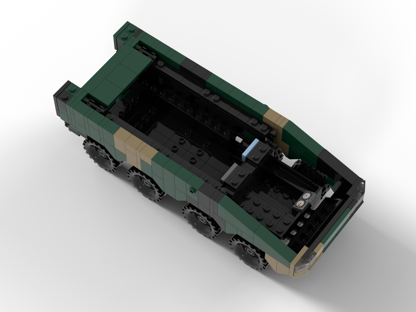 IFV Wolverine/KTO Rosomak MOC instruction