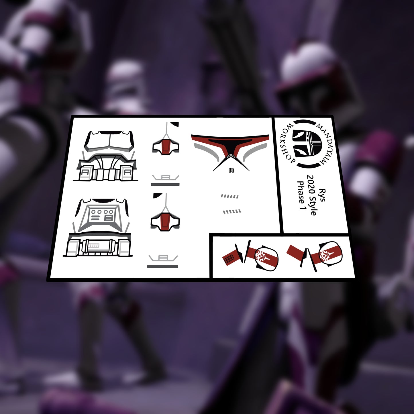 CG Rys P1 decal