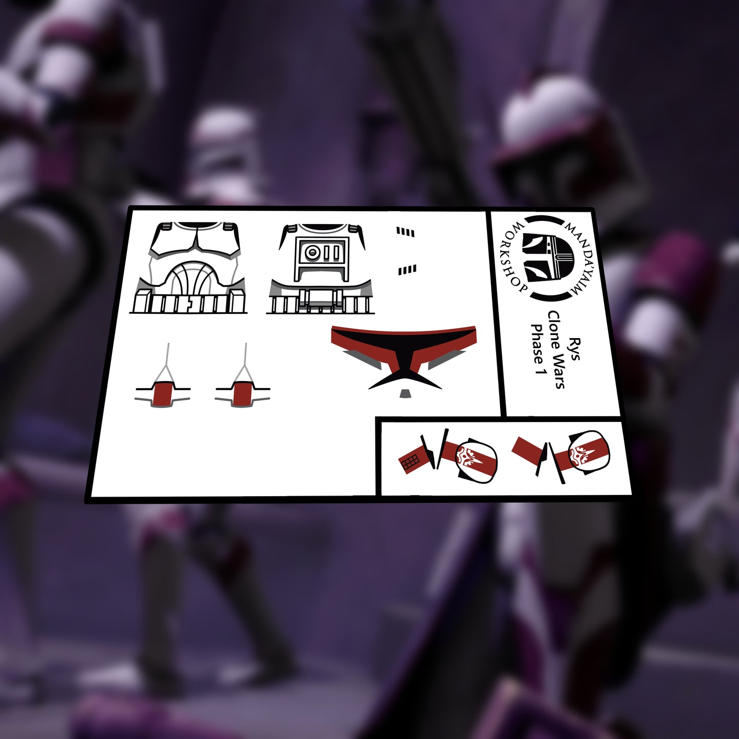 CG Rys P1 decal