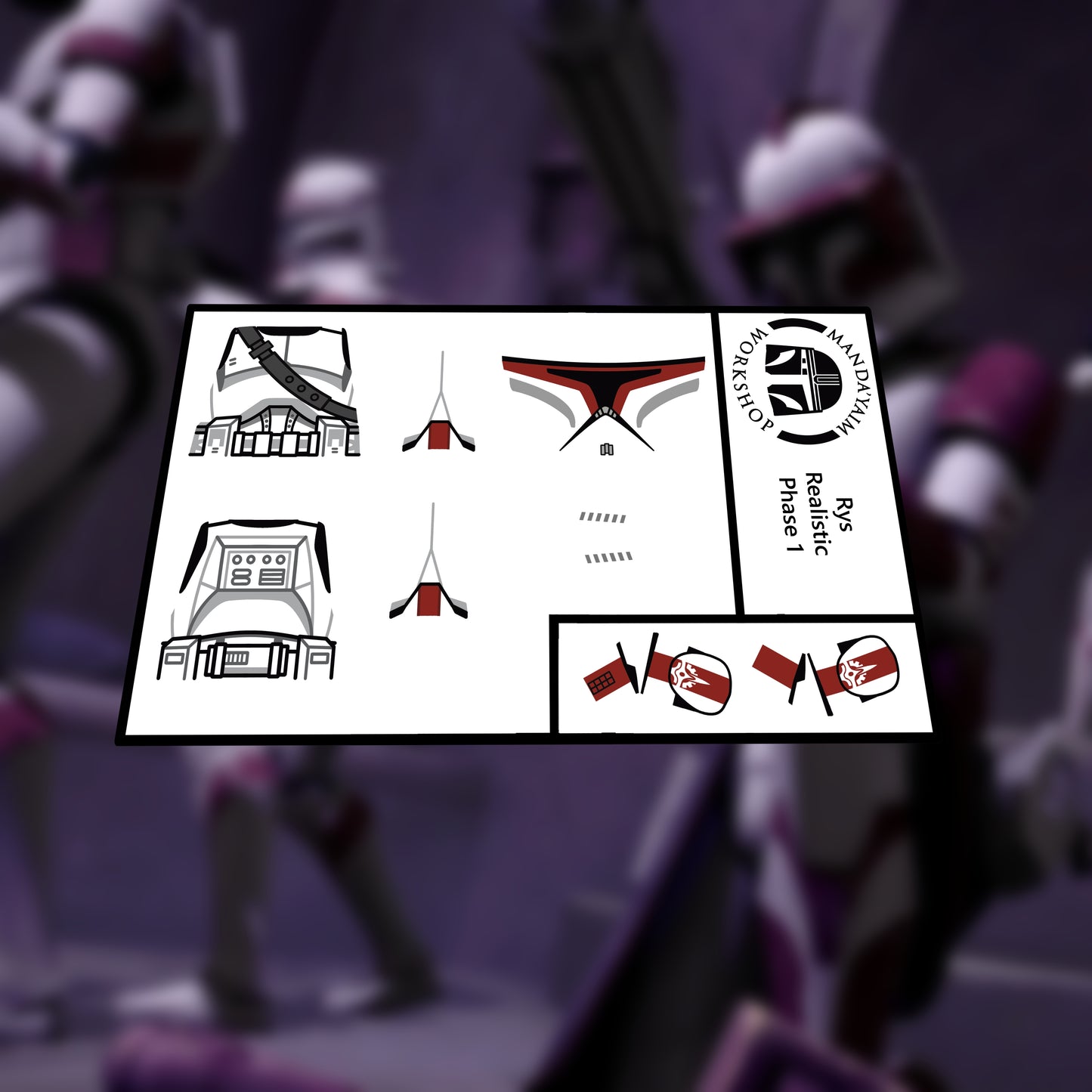 CG Rys P1 decal