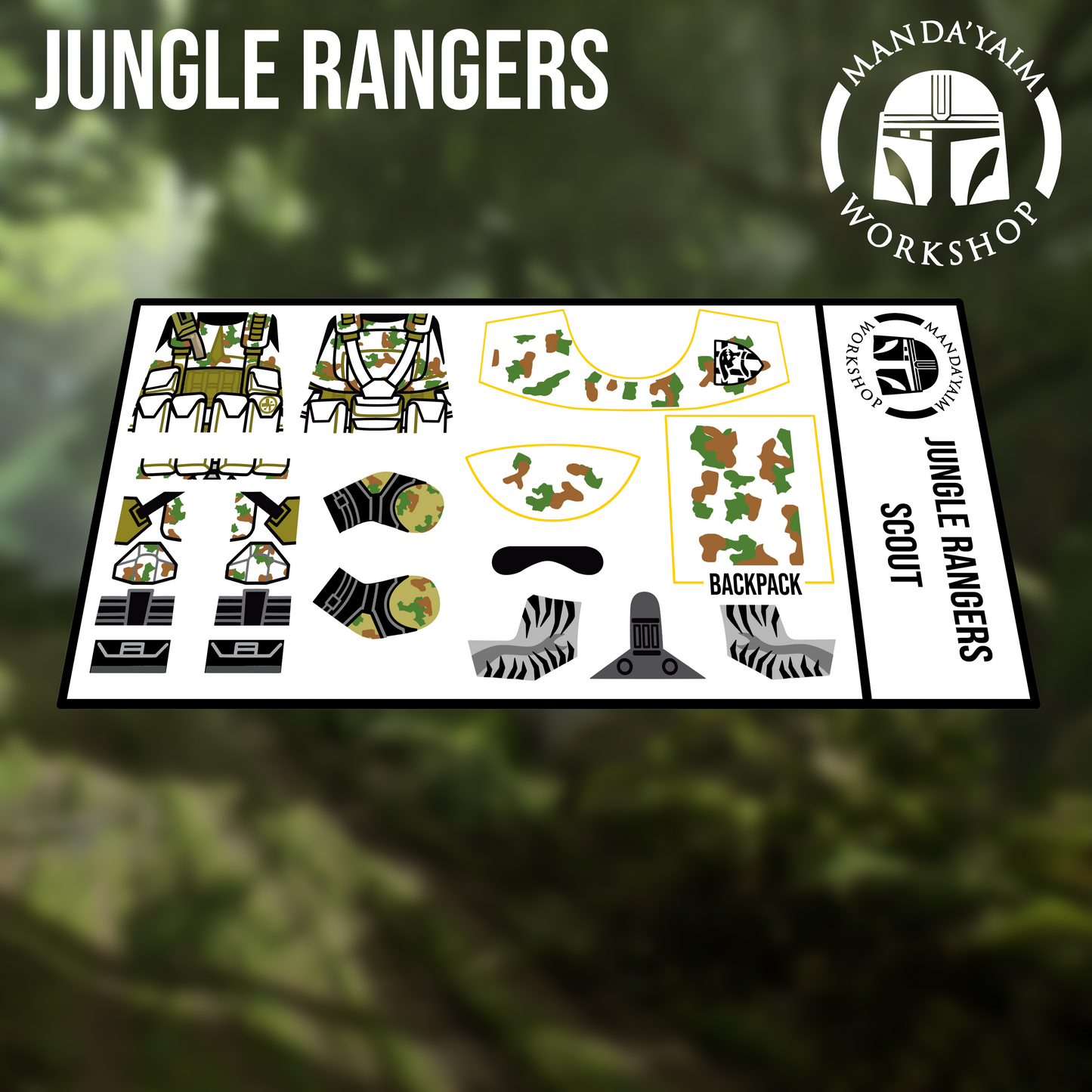 Jungle Ranger Scout decal