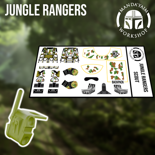 Jungle Ranger Scout decal