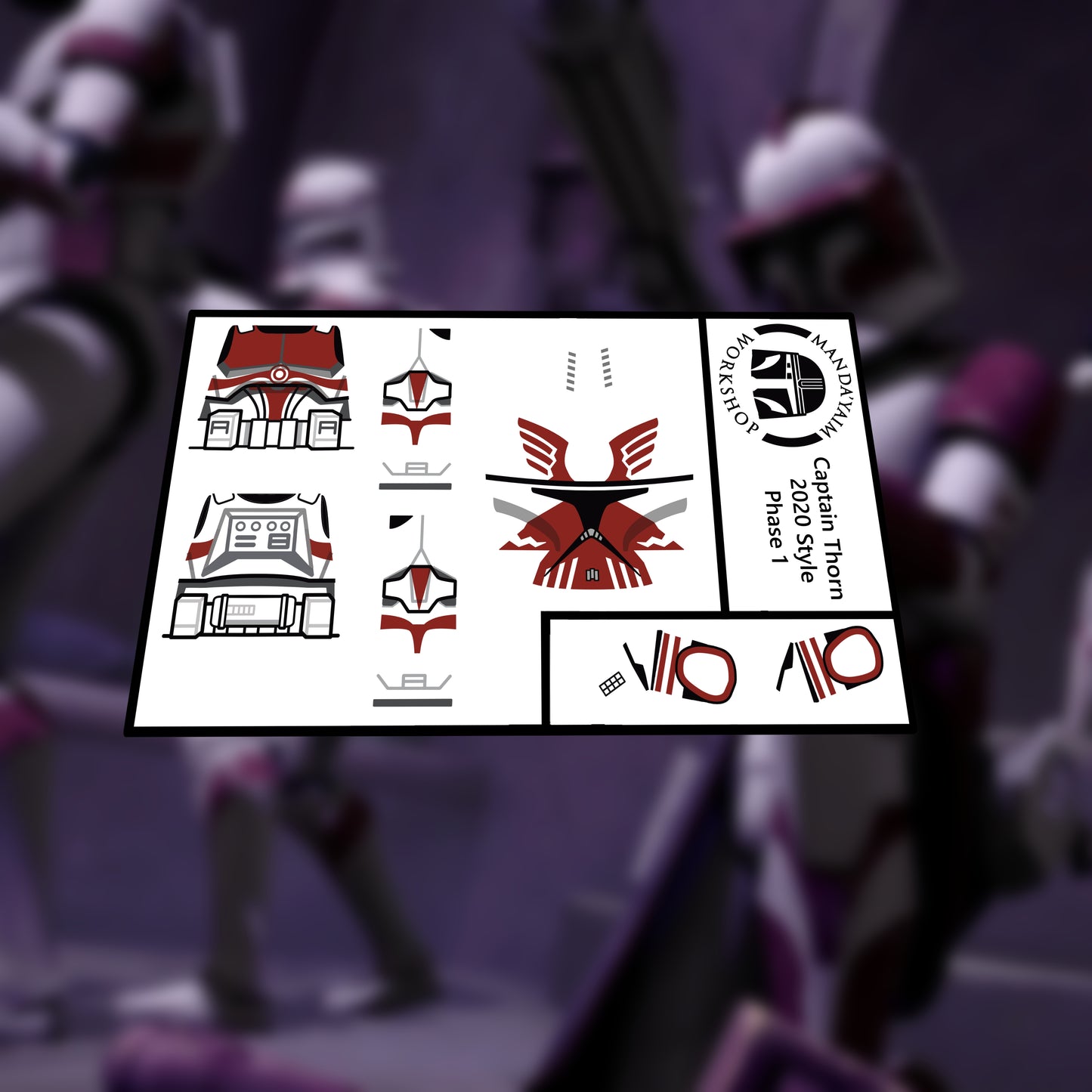 CG Thorn P1 decal