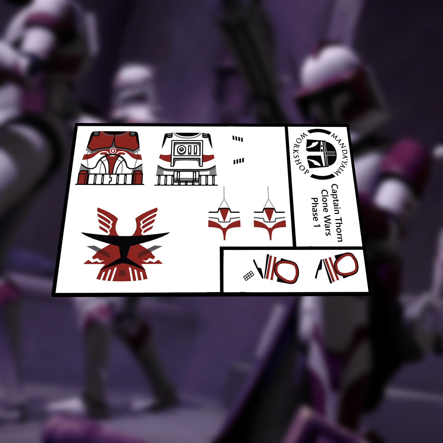 CG Thorn P1 decal