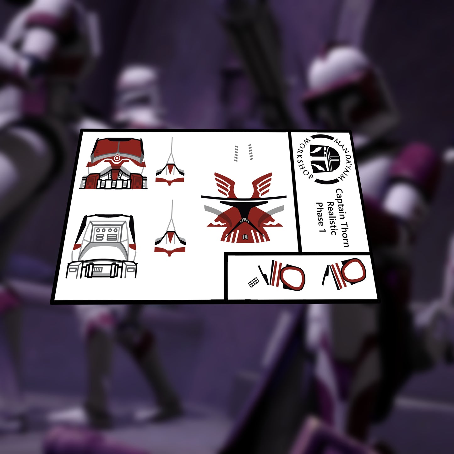 CG Thorn P1 decal
