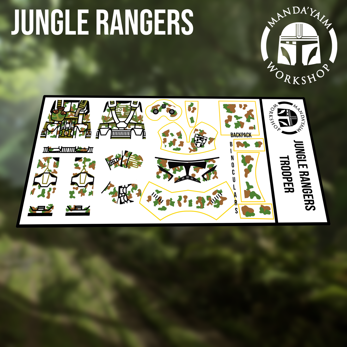Jungle Ranger Grunt decals