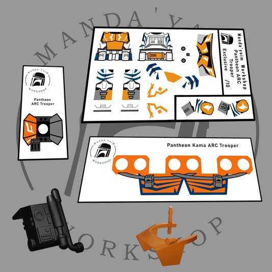 332nd Exclusive ARC Trooper Pantheon Decals