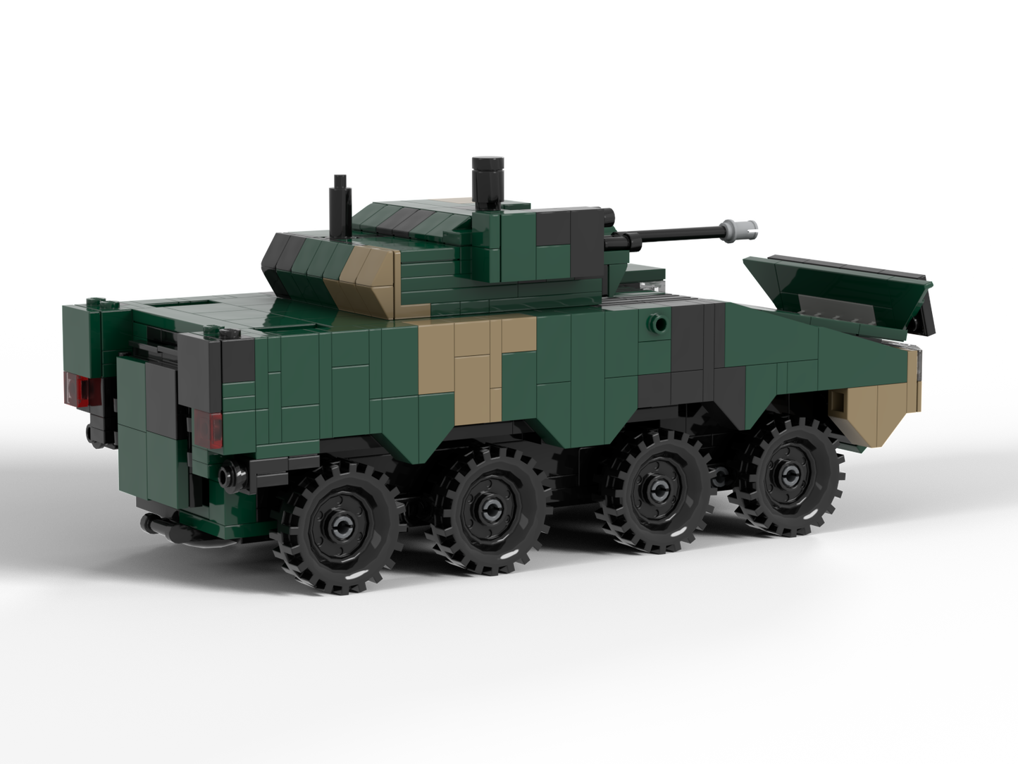 IFV Wolverine/KTO Rosomak MOC instruction